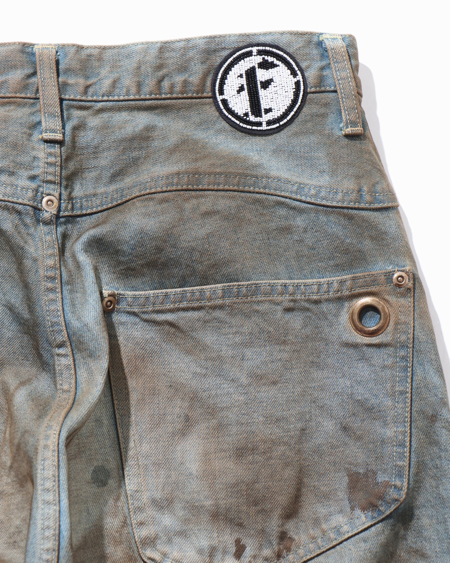 NEWCOMMUNE Dirt Baggy Denim