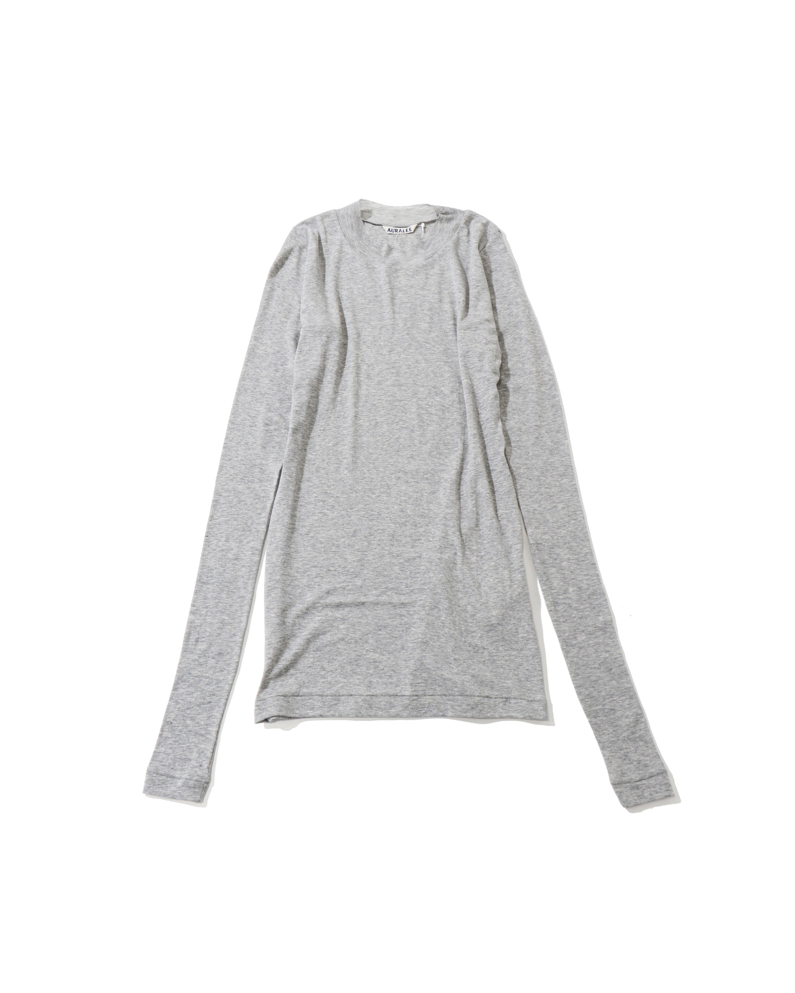 SUPER HIGH GAUGE SHEER RIB L/S TEE – TIME AFTER TIME