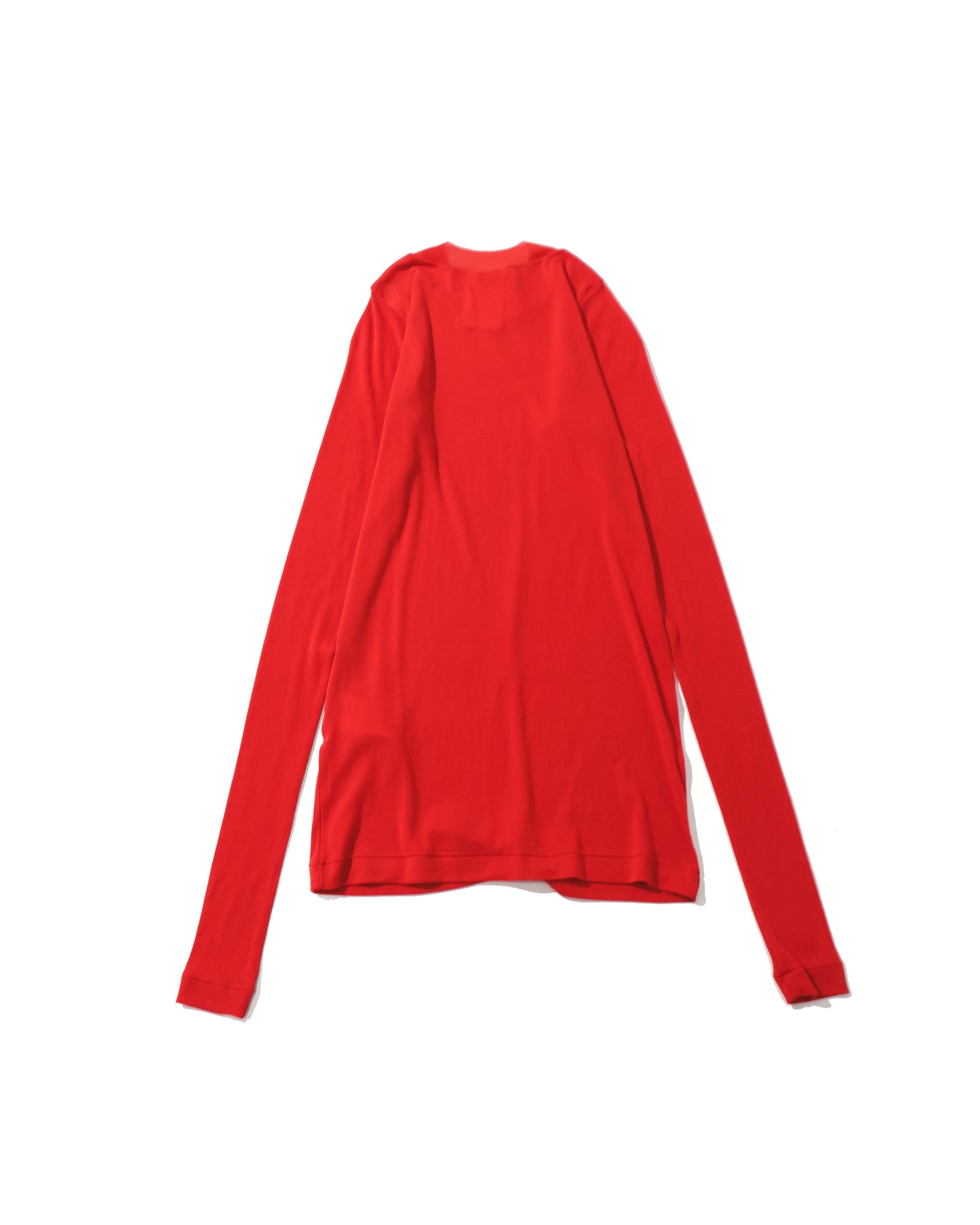 SUPER HIGH GAUGE SHEER RIB L/S TEE