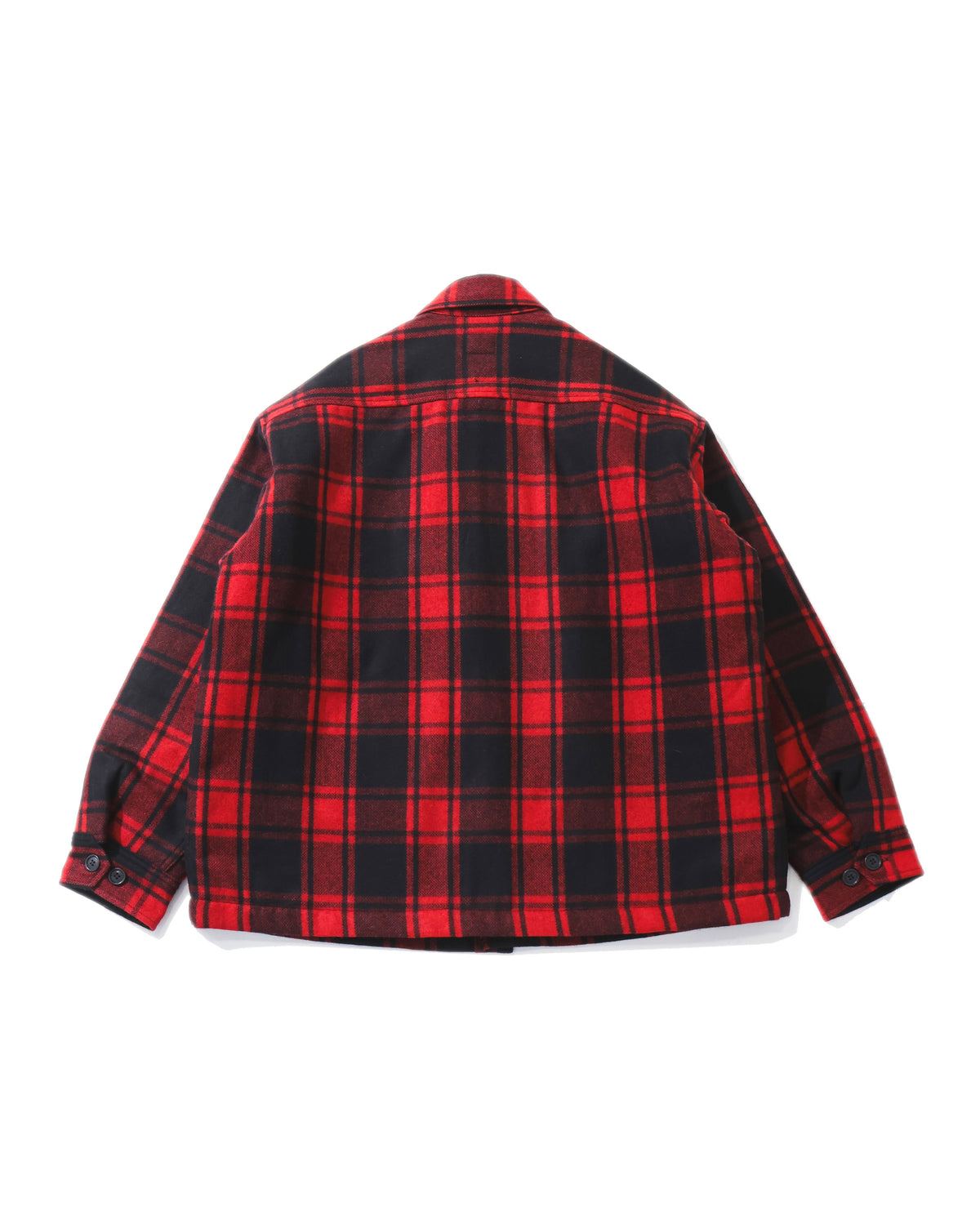CRA 90 PLAID JACKET POST O'alls  RED
