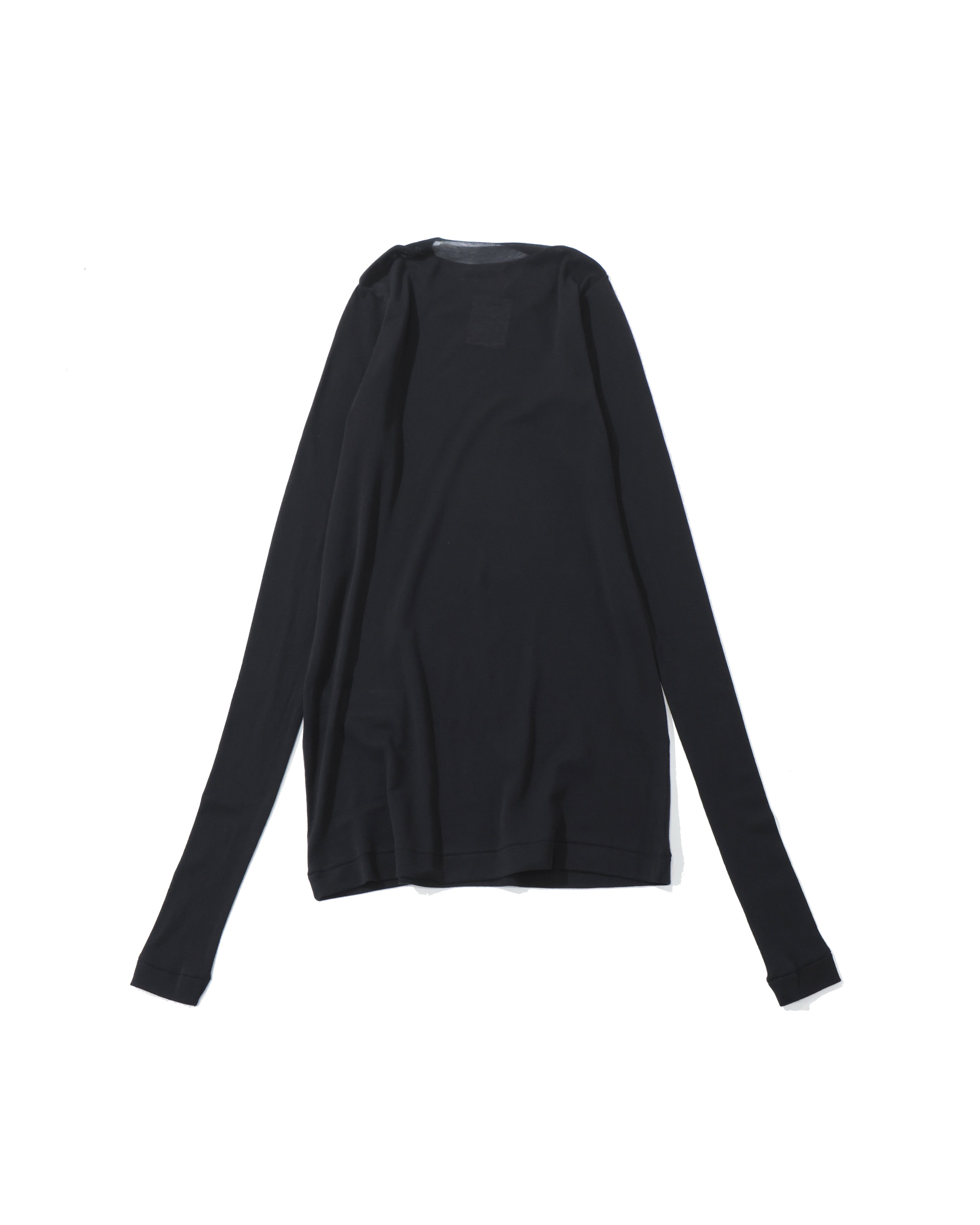 SUPER HIGH GAUGE SHEER RIB L/S TEE – TIME AFTER TIME