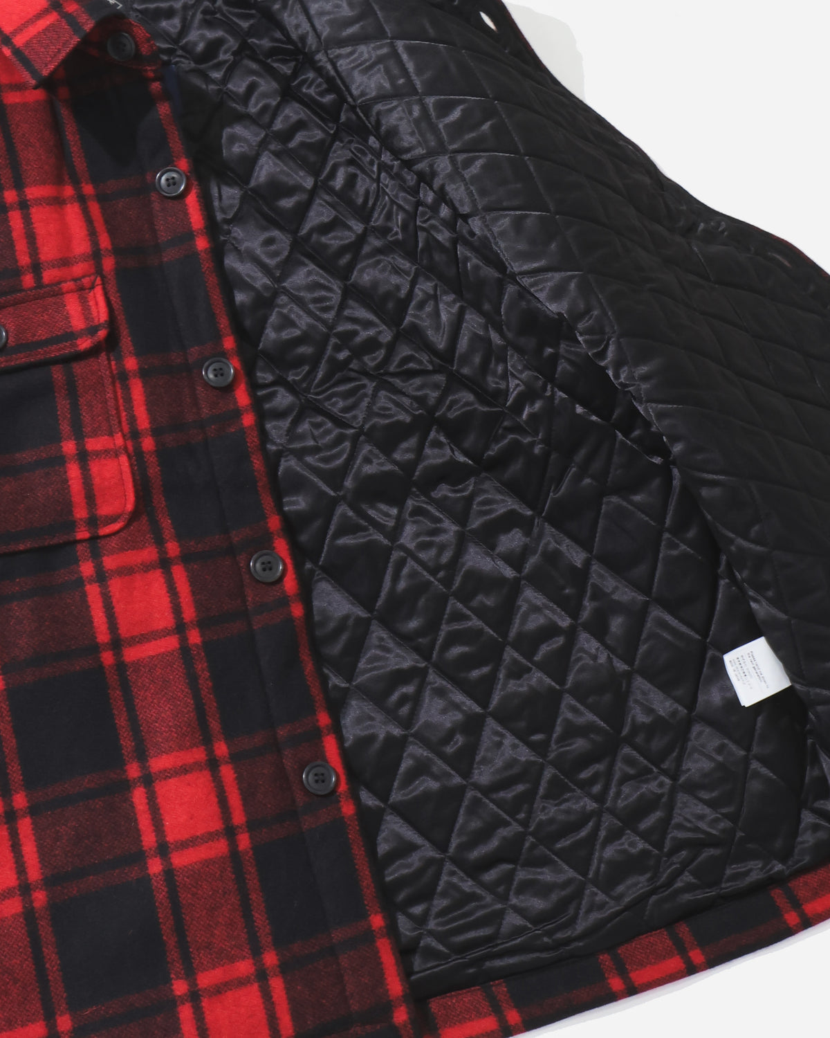 CRA 90 PLAID JACKET POST O'alls  RED