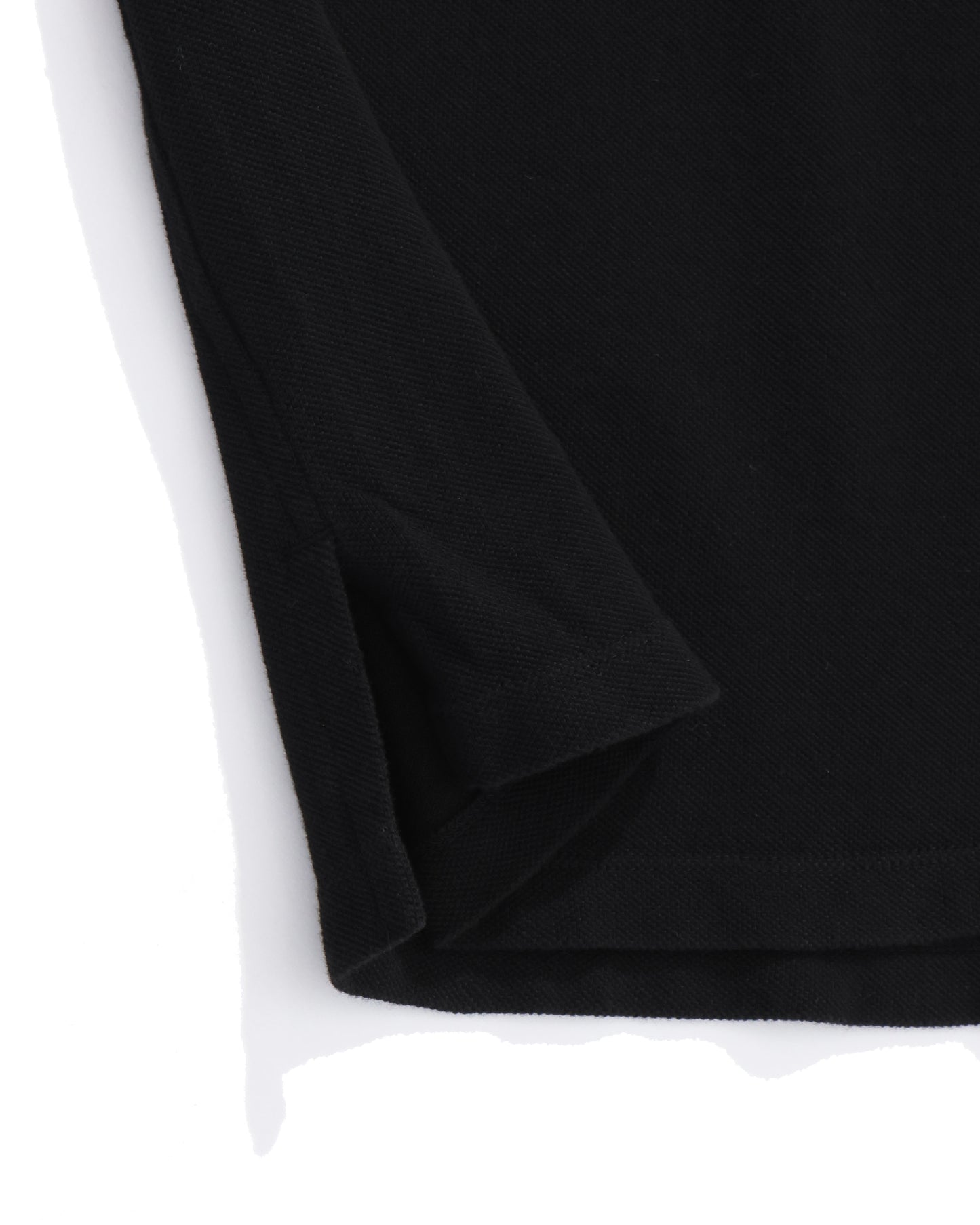 CLERK S/S T-NECK TEE COTTON PIQUE