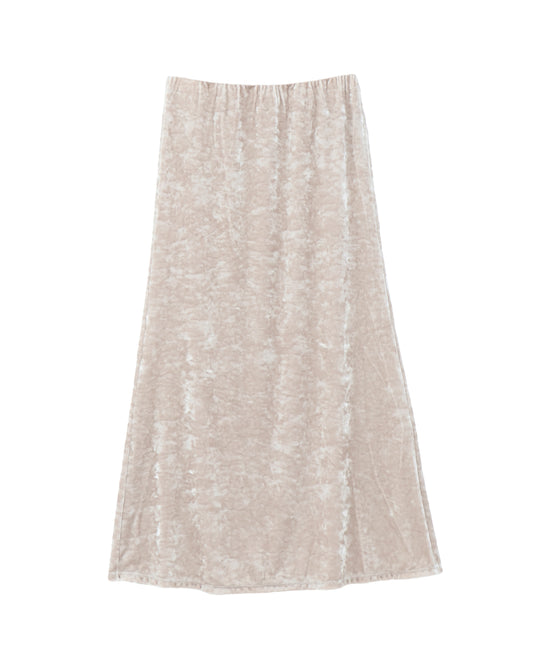 crash velor skirt