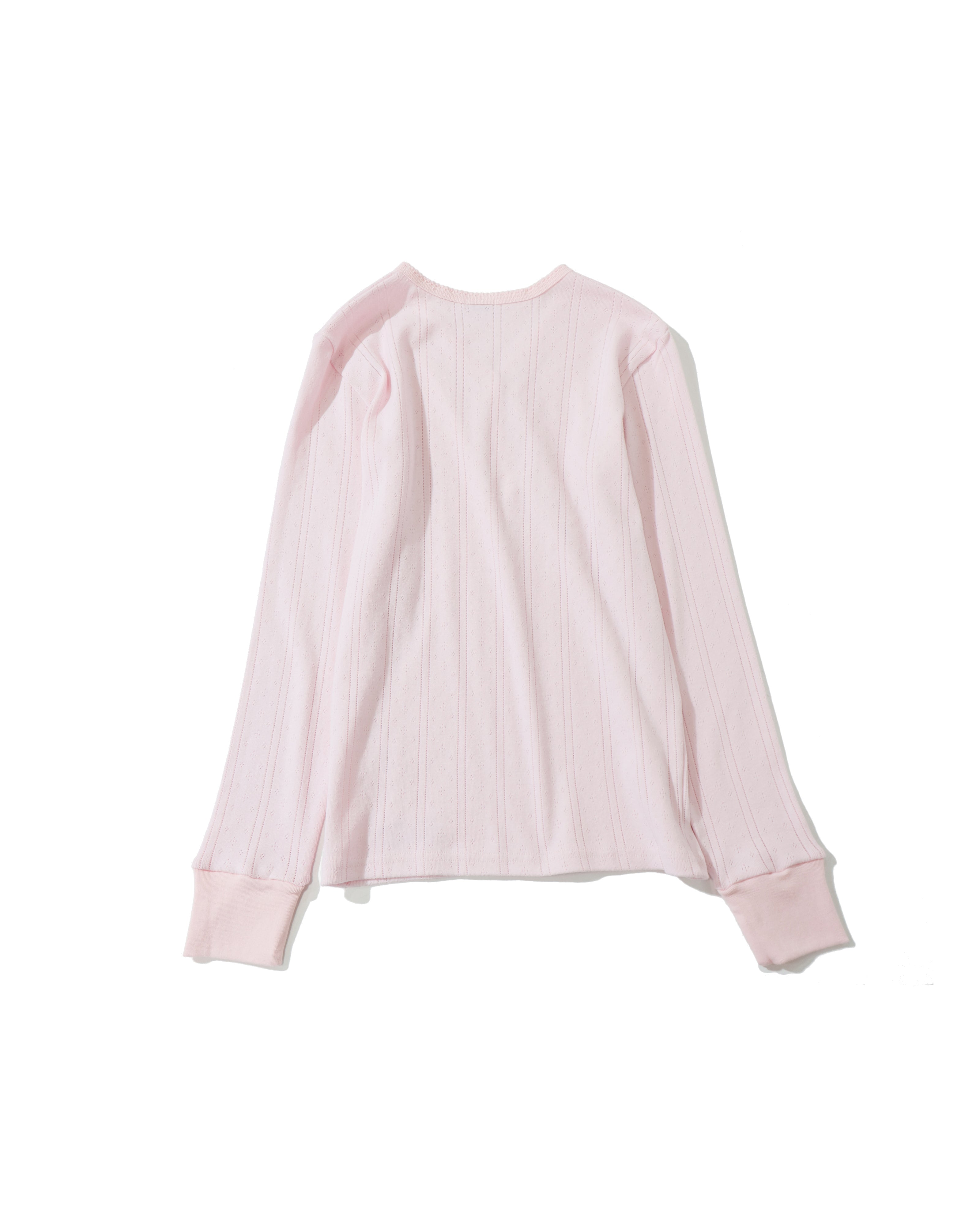 アイレット リブ Vネック ヘンリー L/S TEE – TIME AFTER TIME