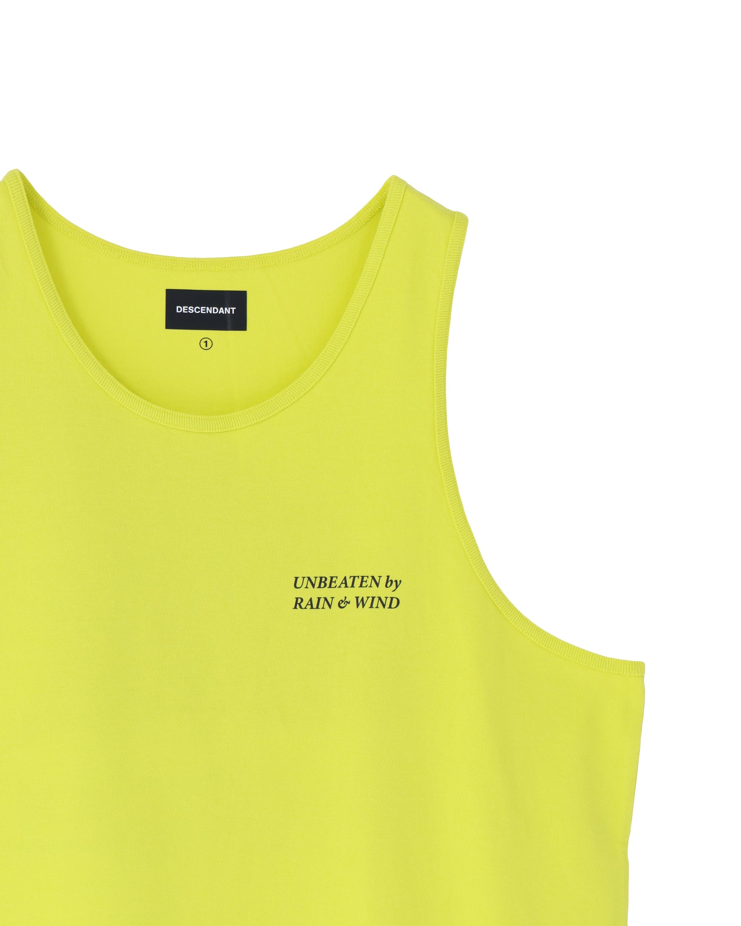 GENNAKER ORGANIC COTTON TANK TOP  YELLOW