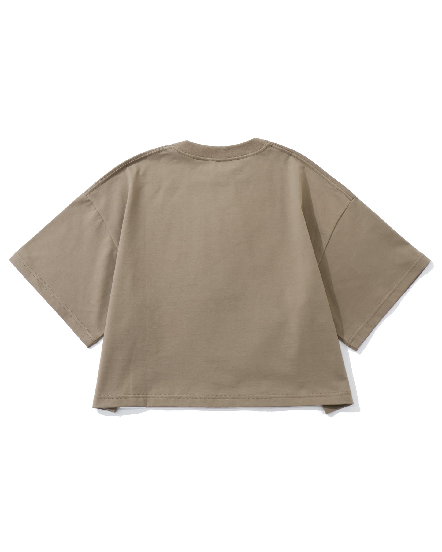 CROPPED SHORT-SLV TEE / BIG FIT(6.5OZ) 12438