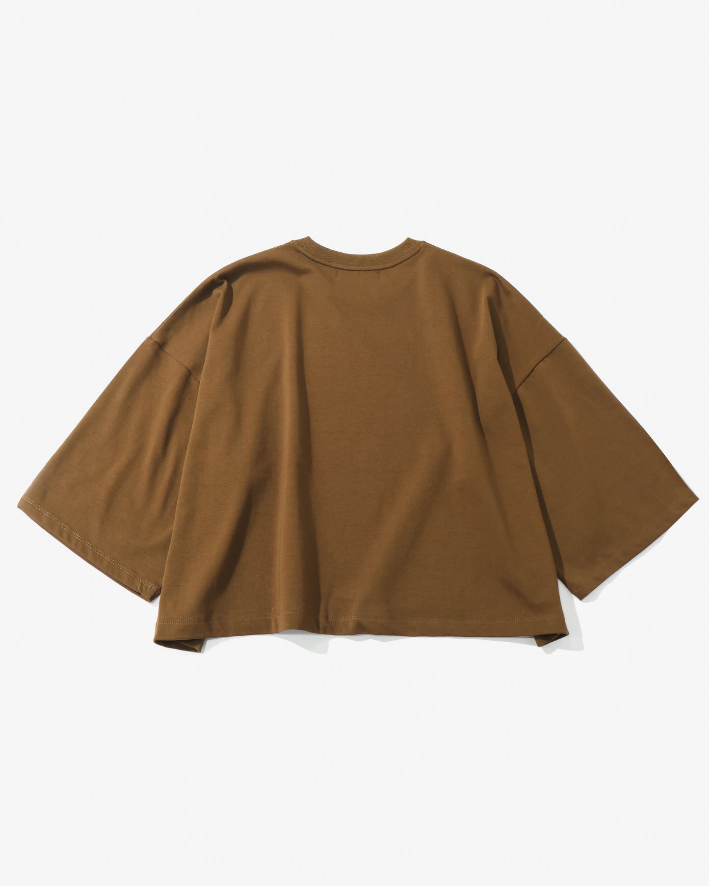H.DENSITY COTTON CROPPED LOGO TOP