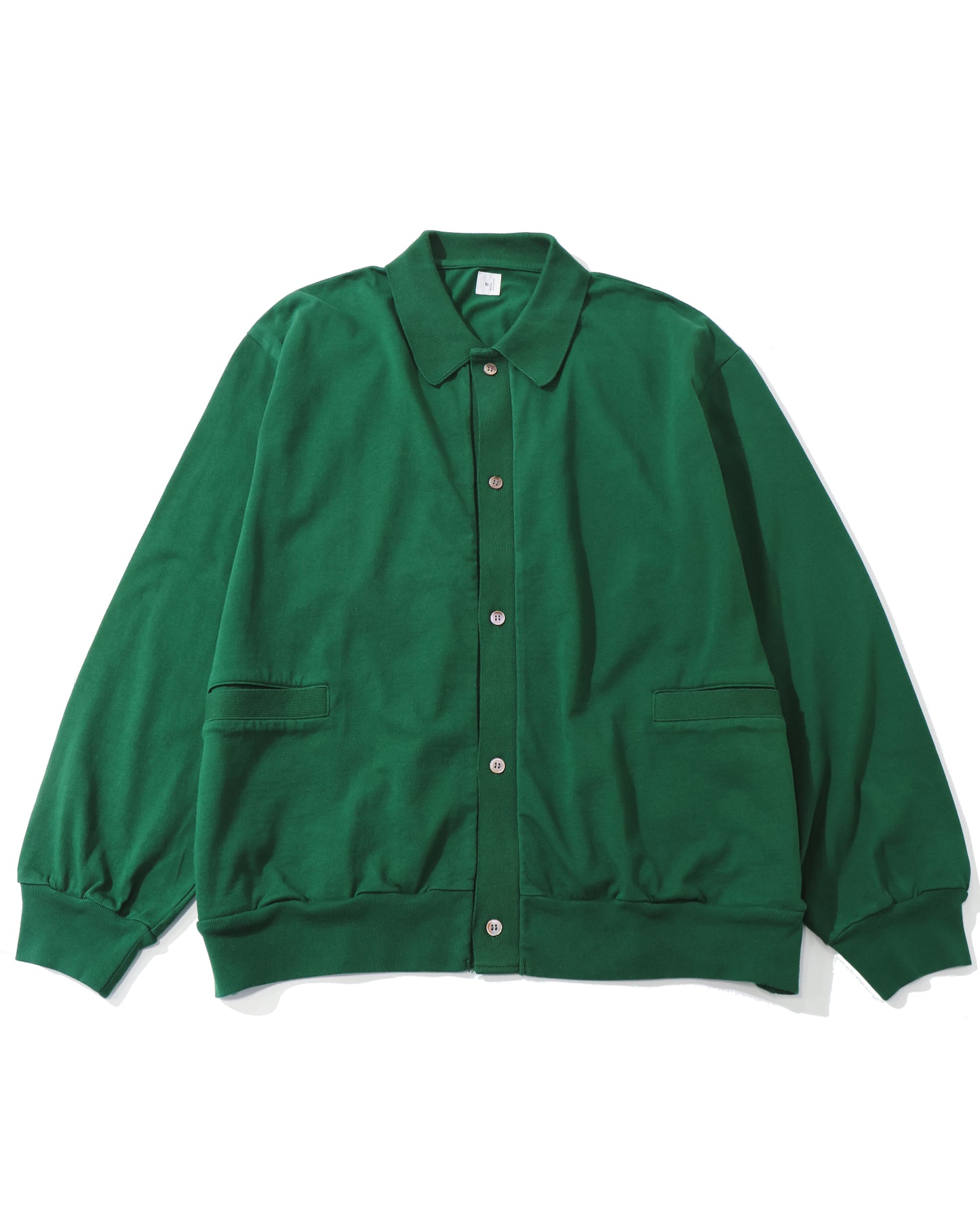 Classic Collared Cardigan DarkGreen