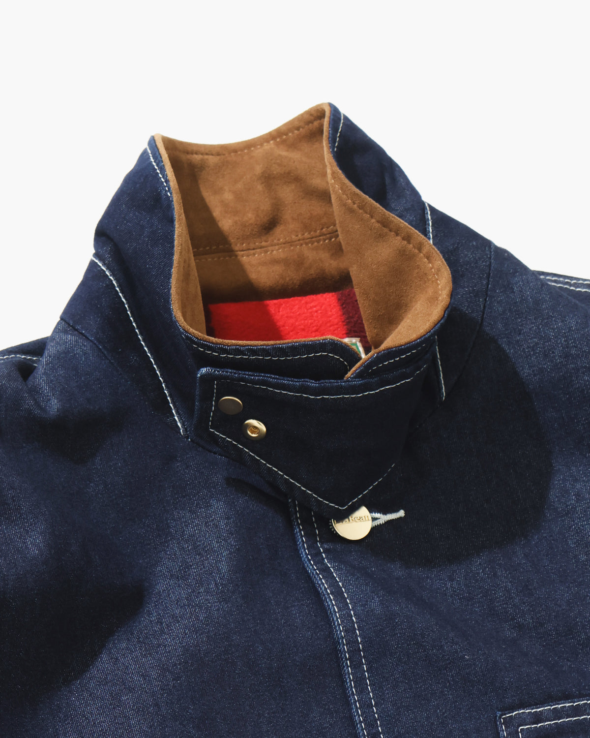 Bean’s Field Coat Fleece Lined Indigo