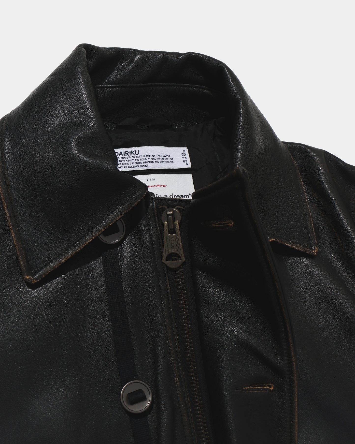 "Inception" Leather MK3 Jacket