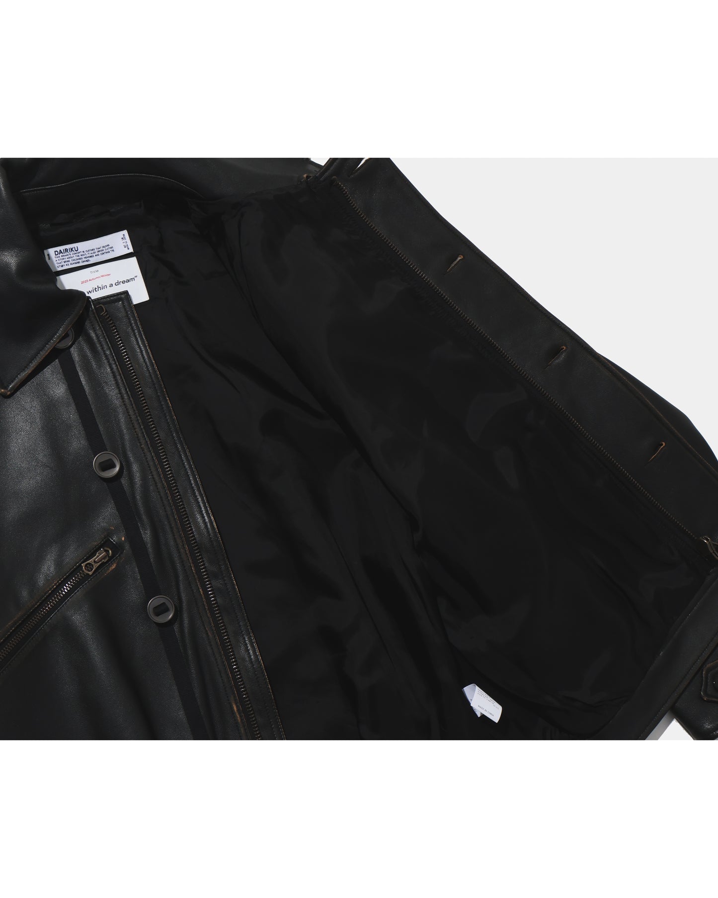 "Inception" Leather MK3 Jacket