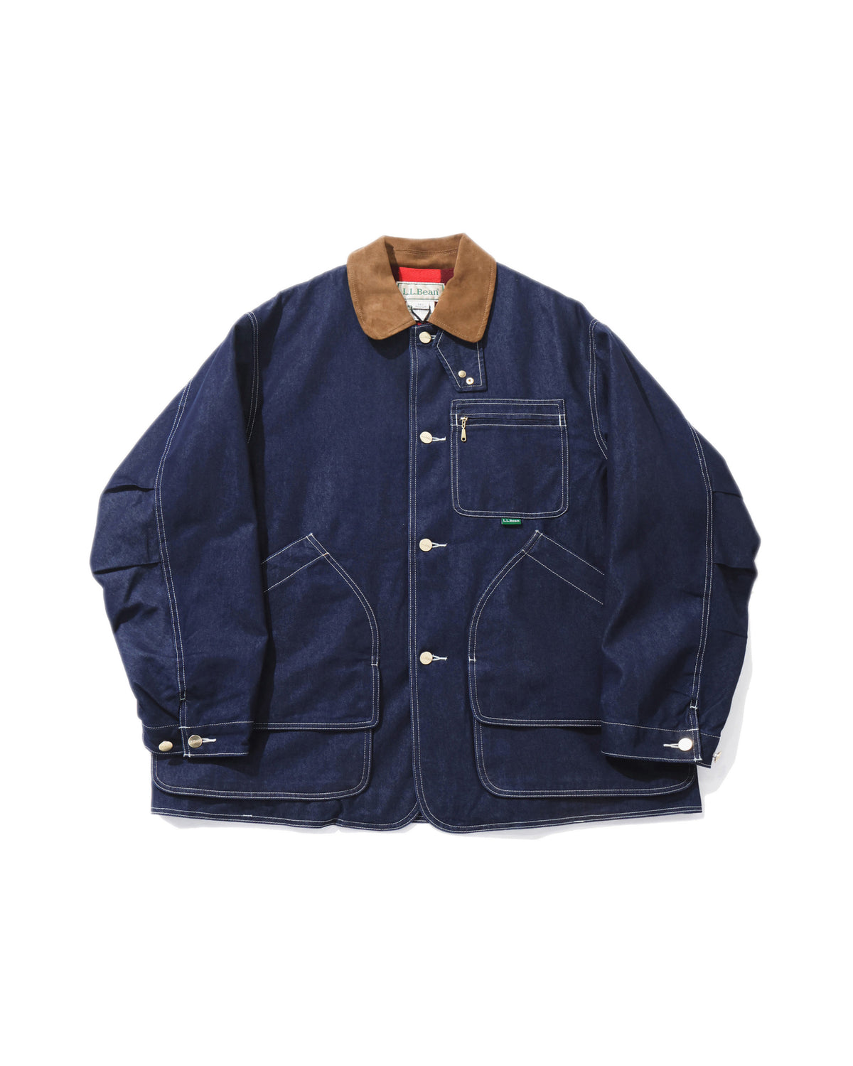 Bean’s Field Coat Fleece Lined Indigo