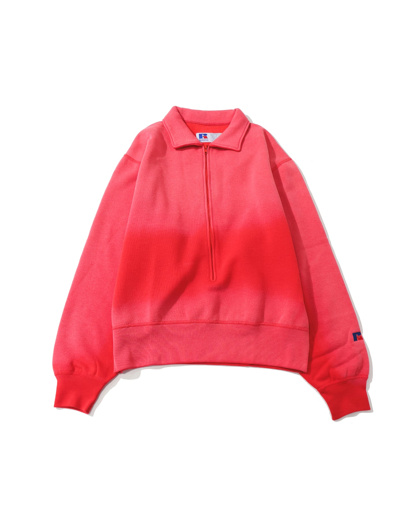 RUSSELL OVER HALF ZIP SWEAT