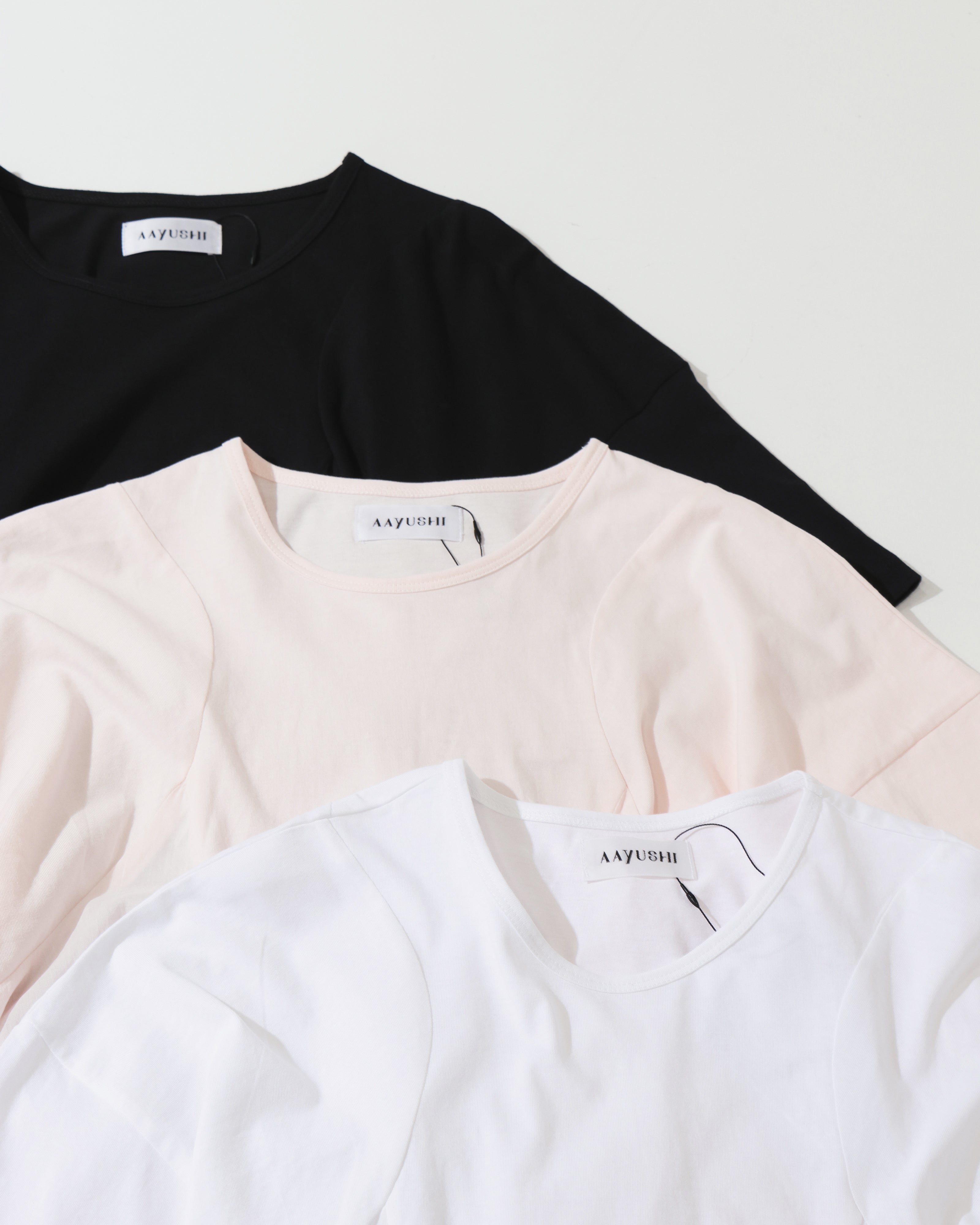 ペプラムラッフルTシャツ – TIME AFTER TIME
