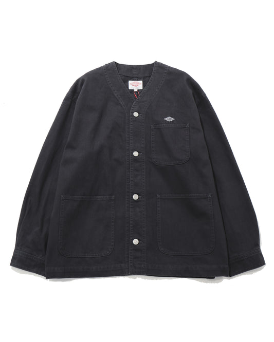 COLLARLESS JACKET