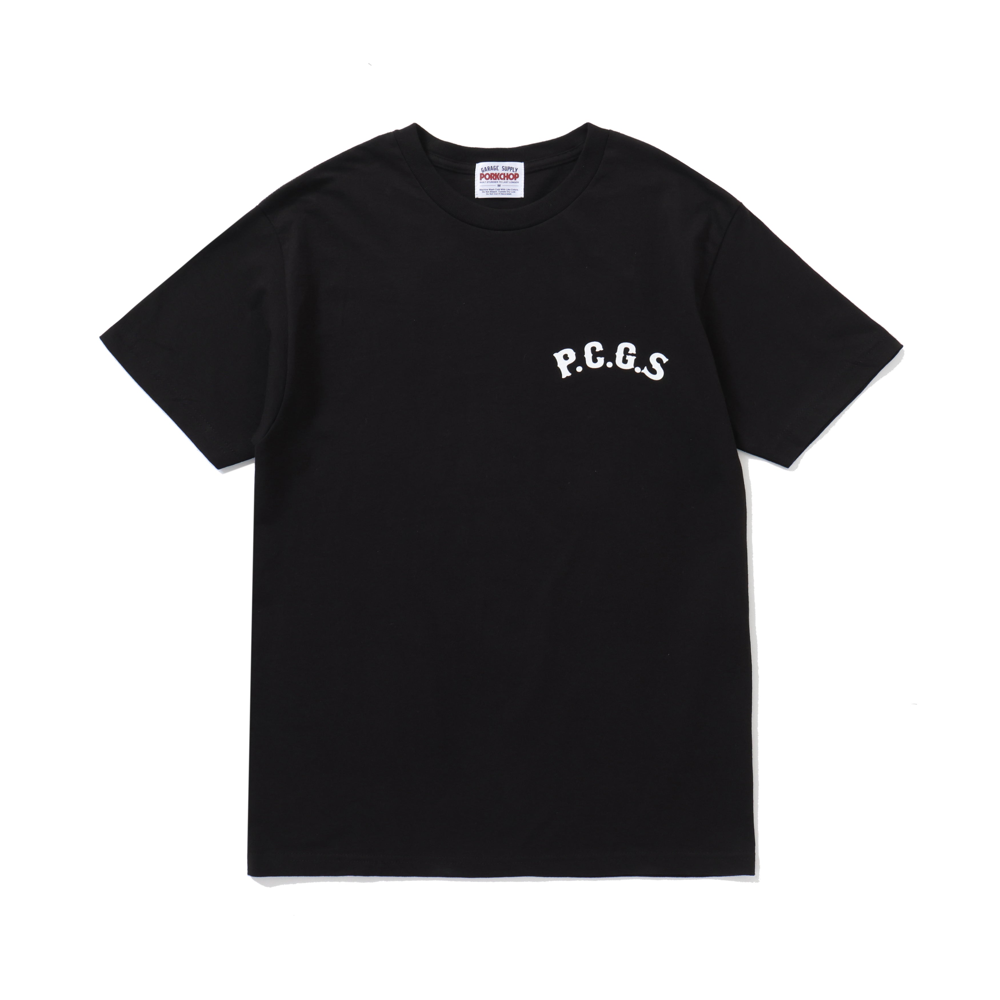 PORKCHOP/CIRCLE PORK TEE/ホワイト PORKCHOP GARAGE SUPPLY - CIRCLE PORK TEE (WHITE) / サークル
