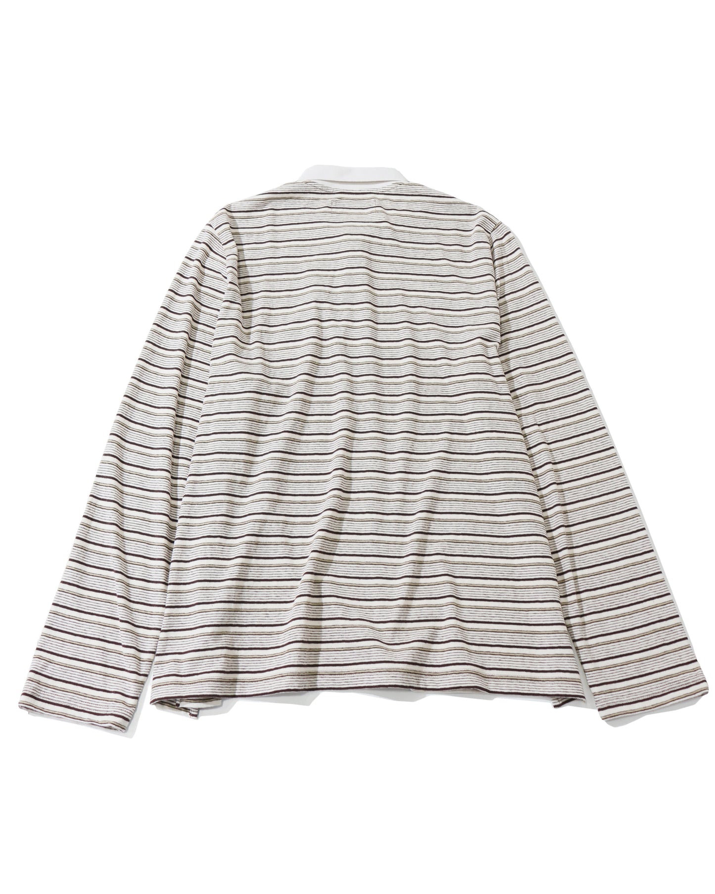 "Charles" Studs Border Polo Knit