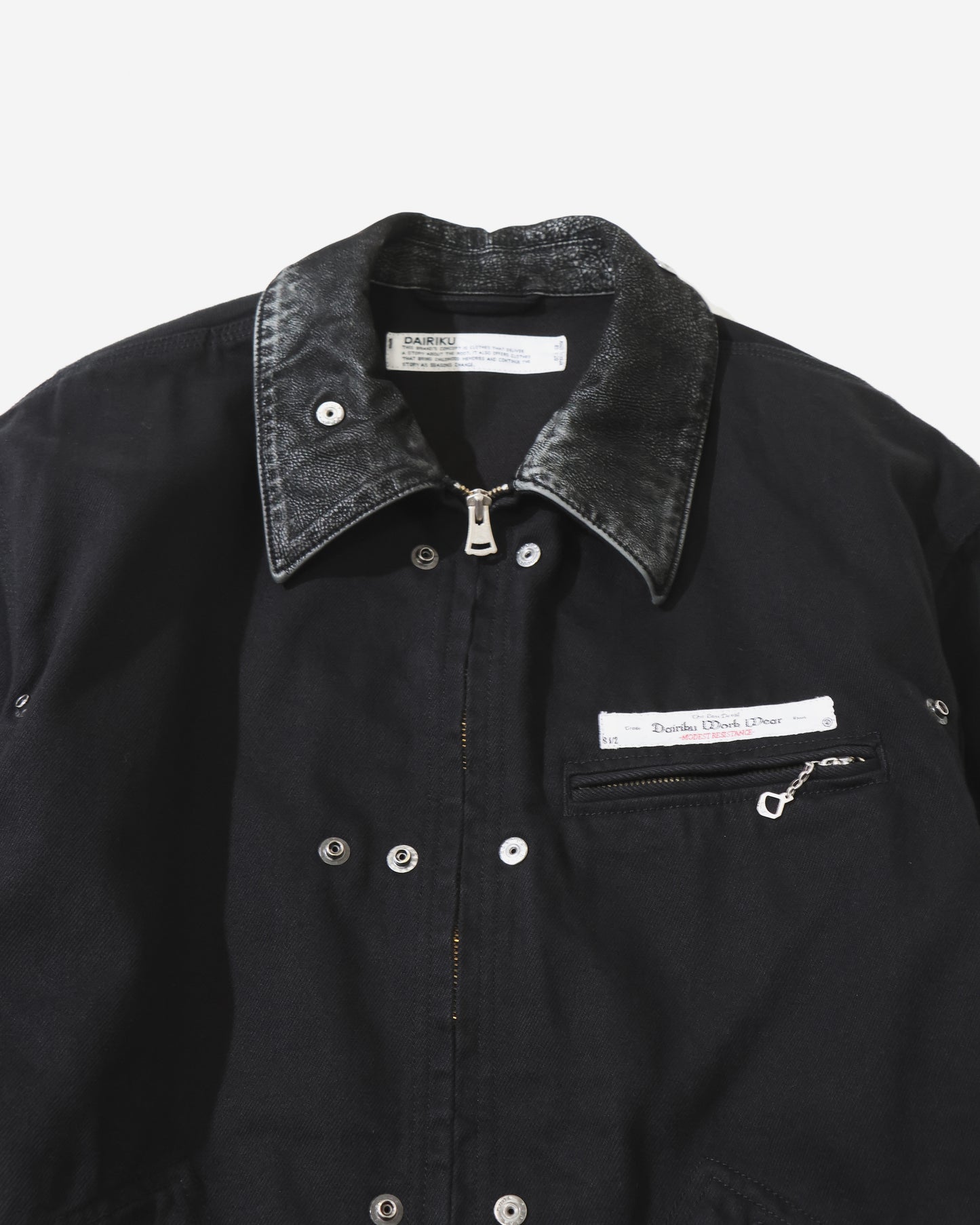 "Dairiku Work Wear" Vintage Wash Jacket