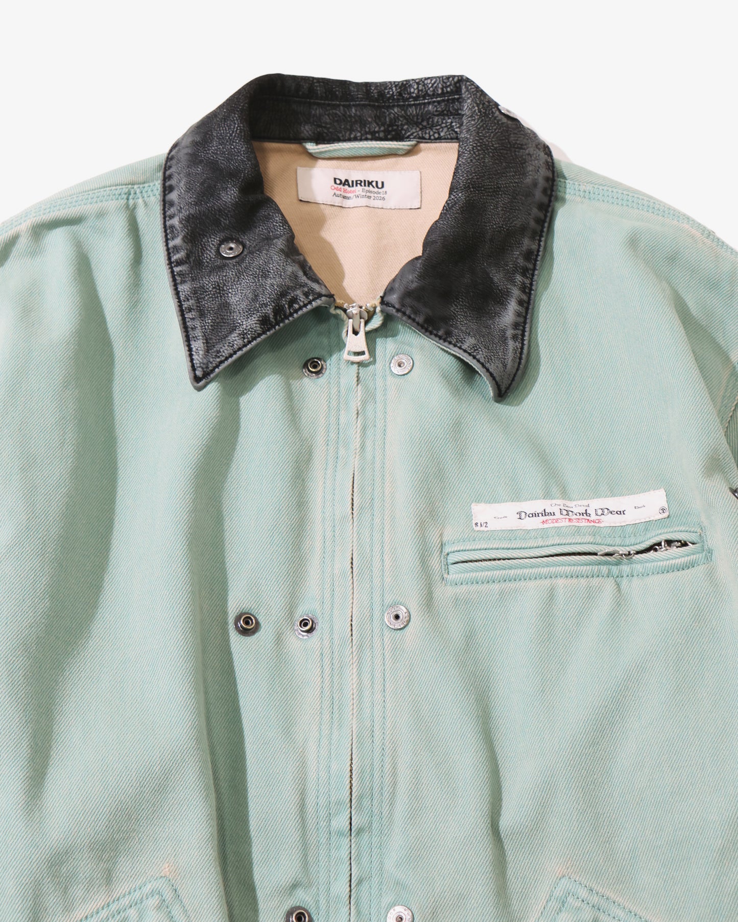 "Dairiku Work Wear" Vintage Wash Jacket