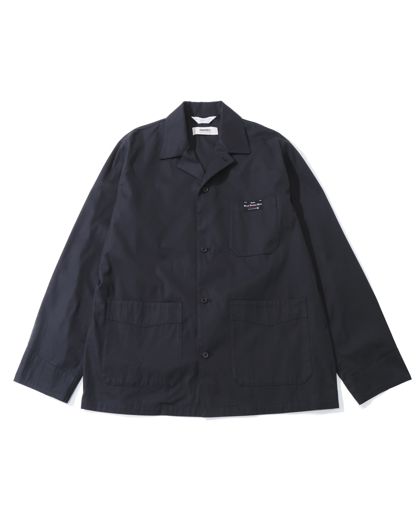 "Good Sleeping Wear" Silk Cotton Shirt JKT