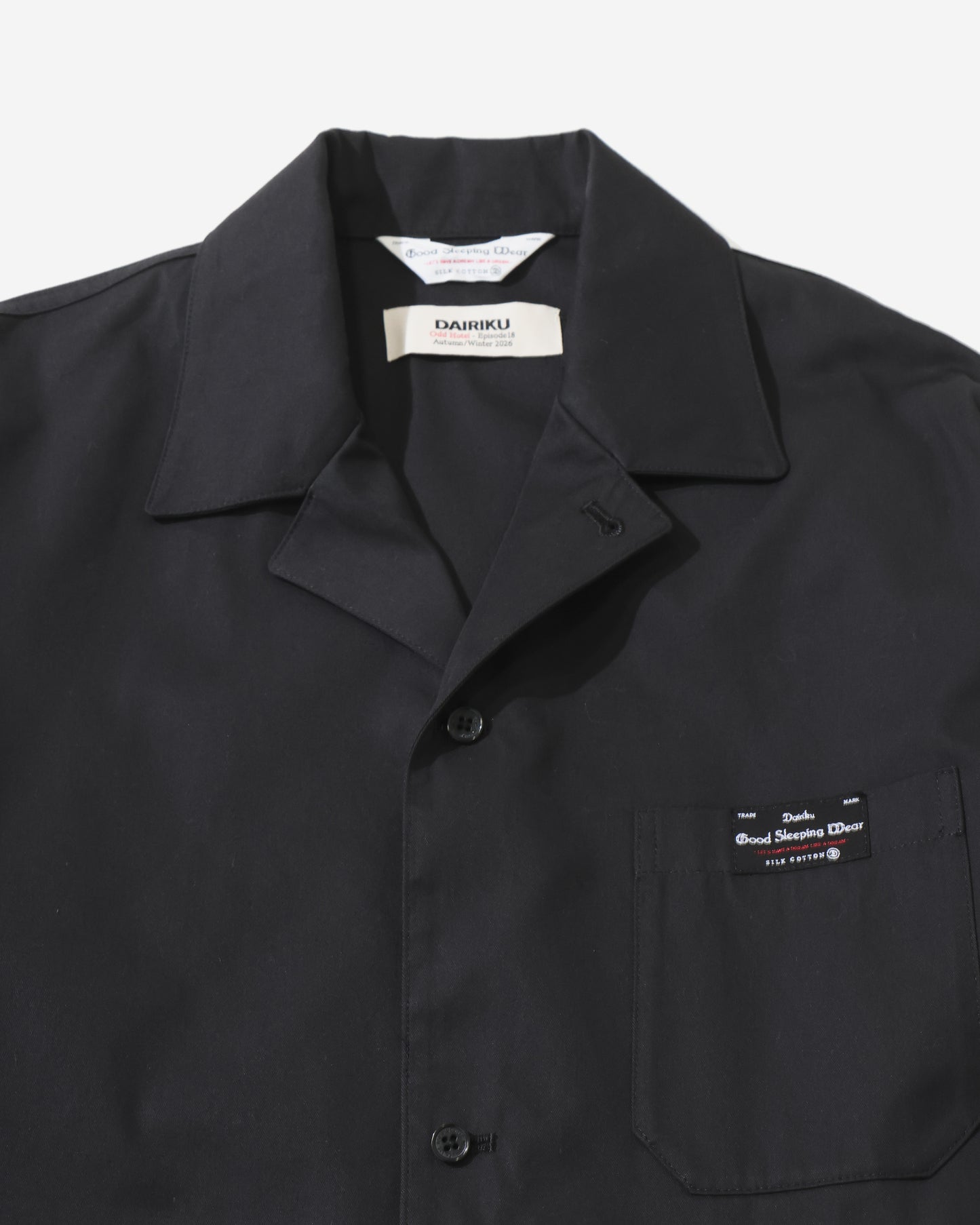 "Good Sleeping Wear" Silk Cotton Shirt JKT