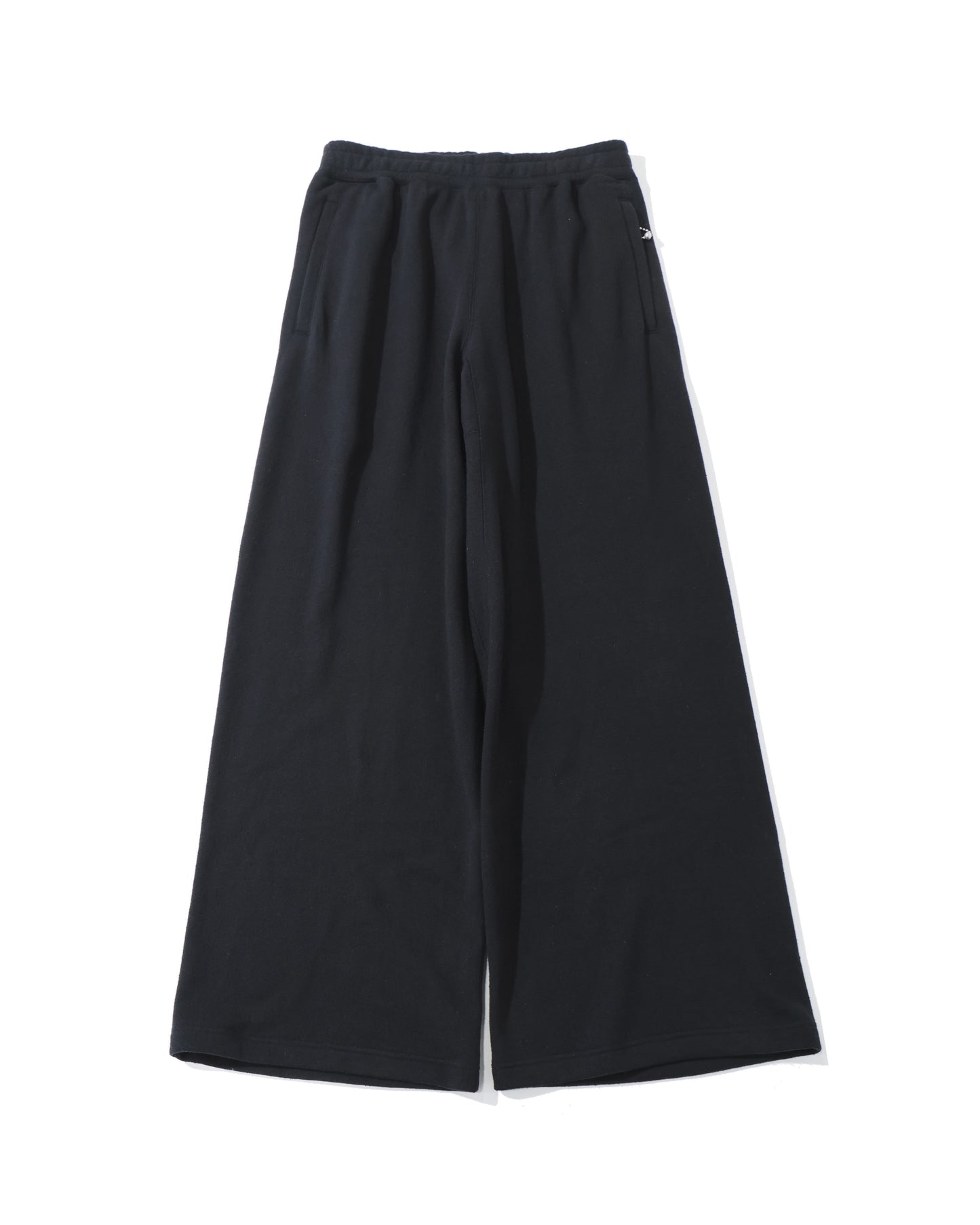 Silk-Cotton Wide Sweater Pants