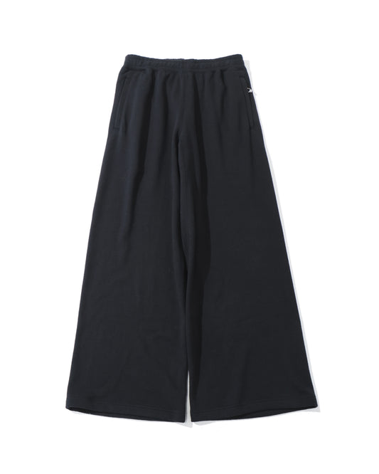 Silk-Cotton Wide Sweater Pants
