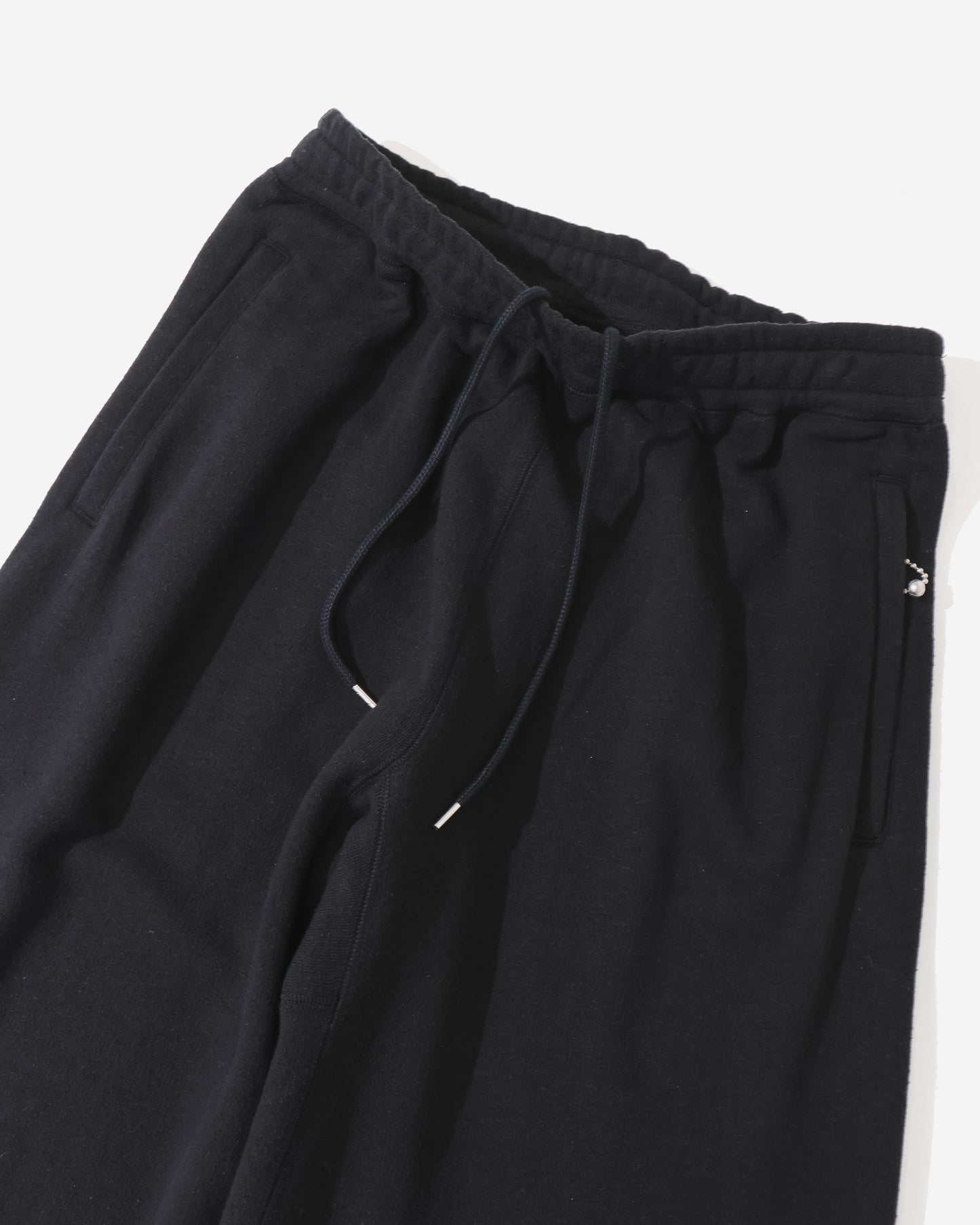 Silk-Cotton Wide Sweater Pants