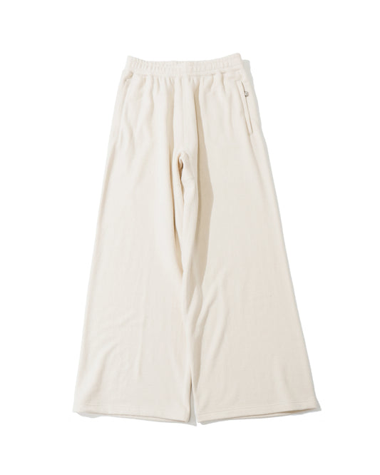 Silk-Cotton Wide Sweater Pants