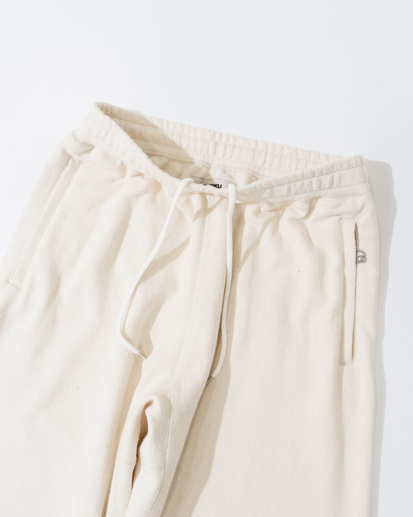 Silk-Cotton Wide Sweater Pants