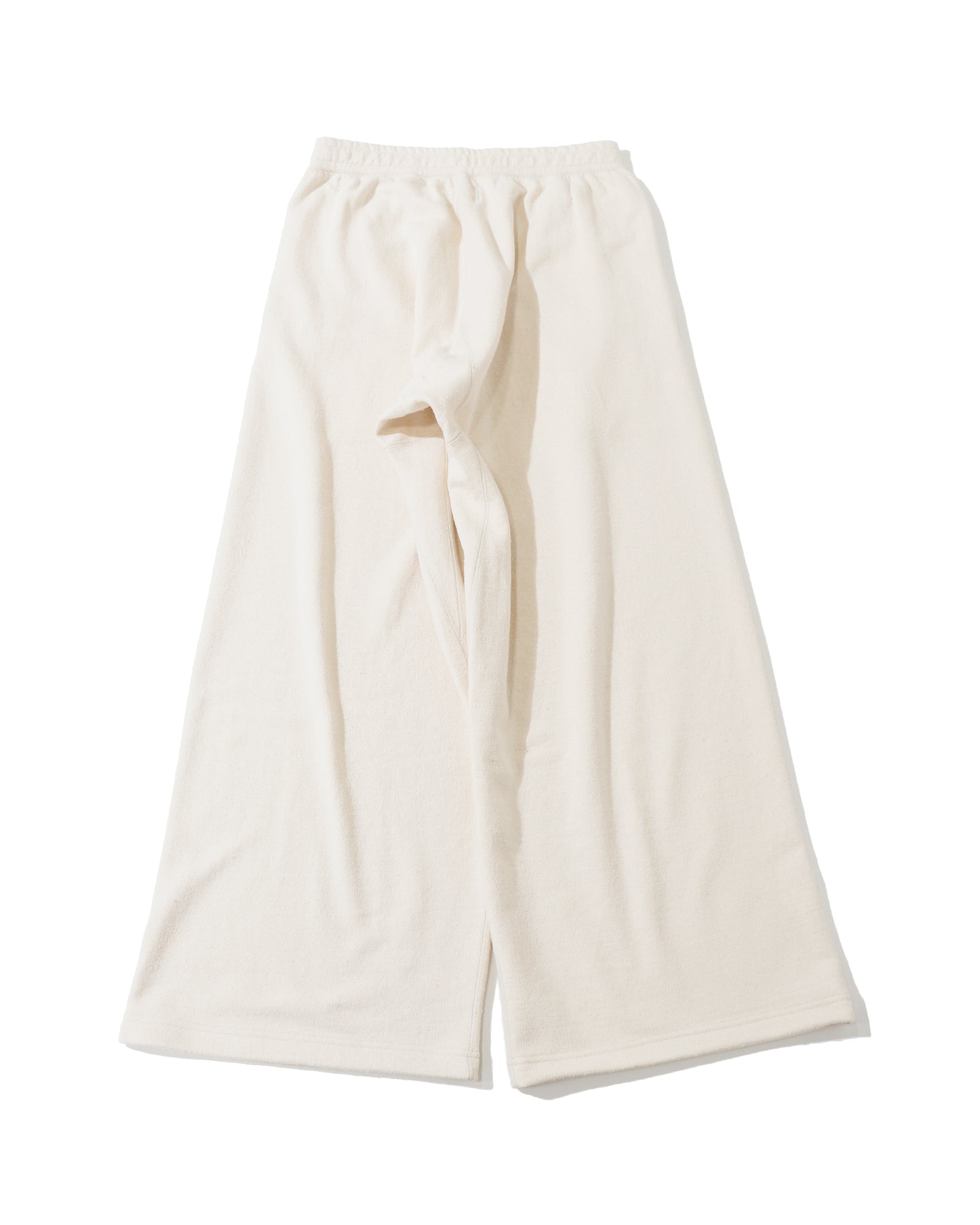 Silk-Cotton Wide Sweater Pants