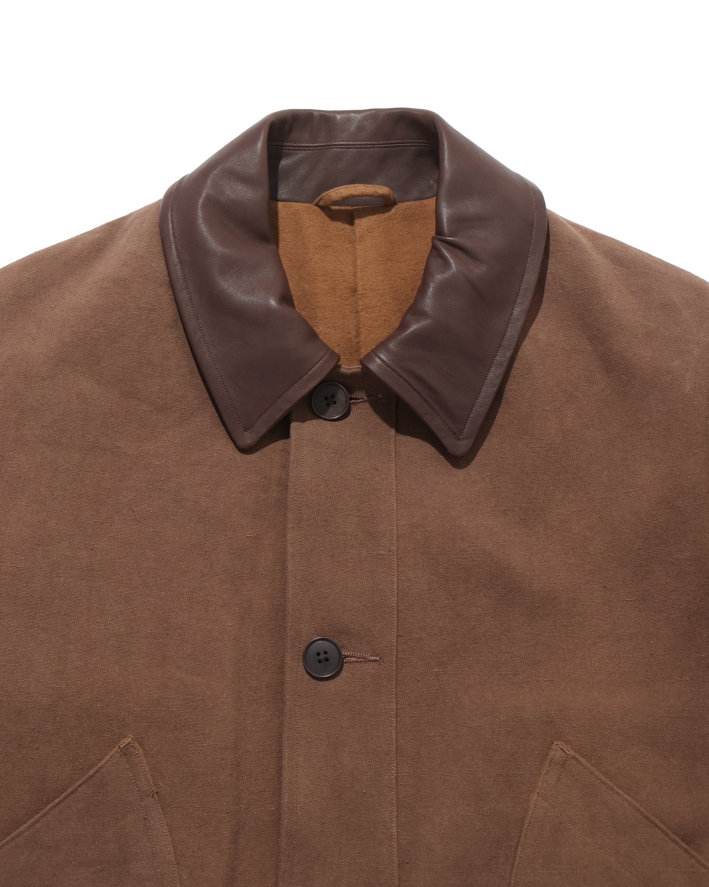 Cotton Hemp Work Coat KAKISHIBU
