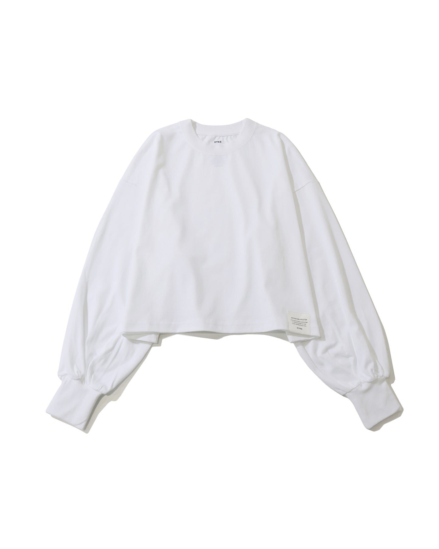 CROPPED LONG-SLV TEE / BIG FIT(6.5OZ) 12454