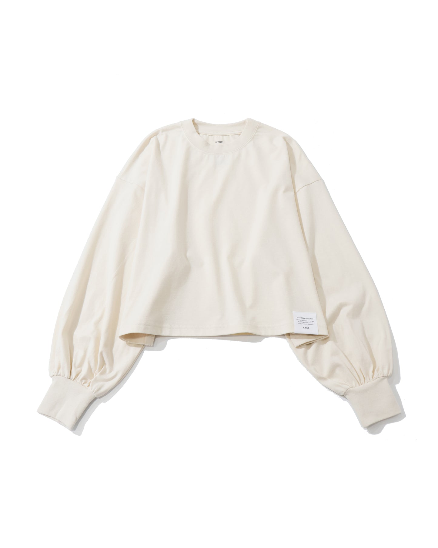 CROPPED LONG-SLV TEE / BIG FIT(6.5OZ) 12454