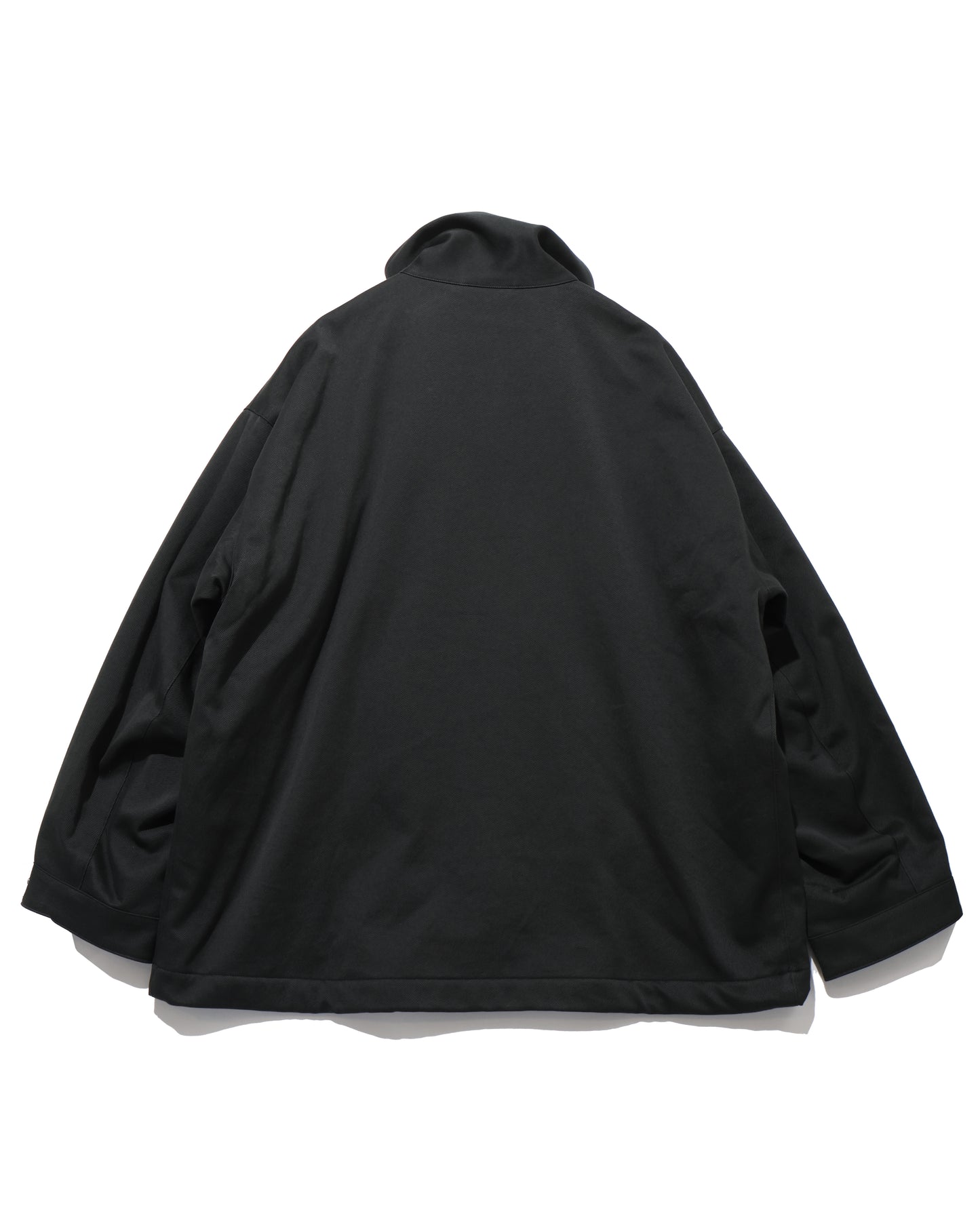 Cotton Drill Short Mil Coat BLACK