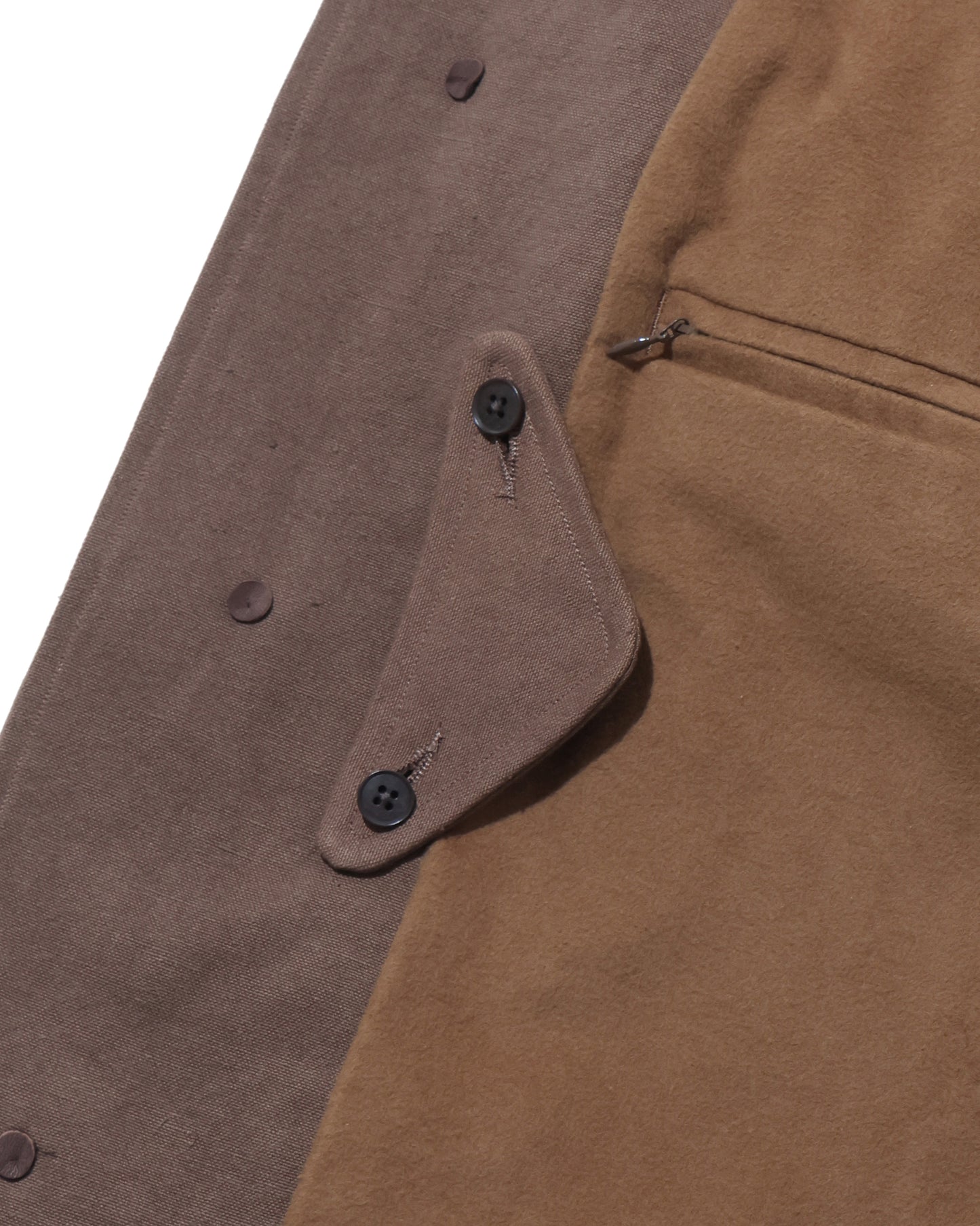 Cotton Hemp Work Coat KAKISHIBU