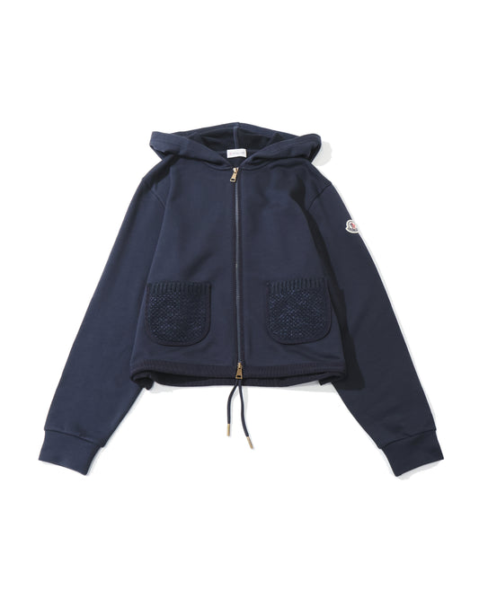 MAGLIA APERTA CON ZIP