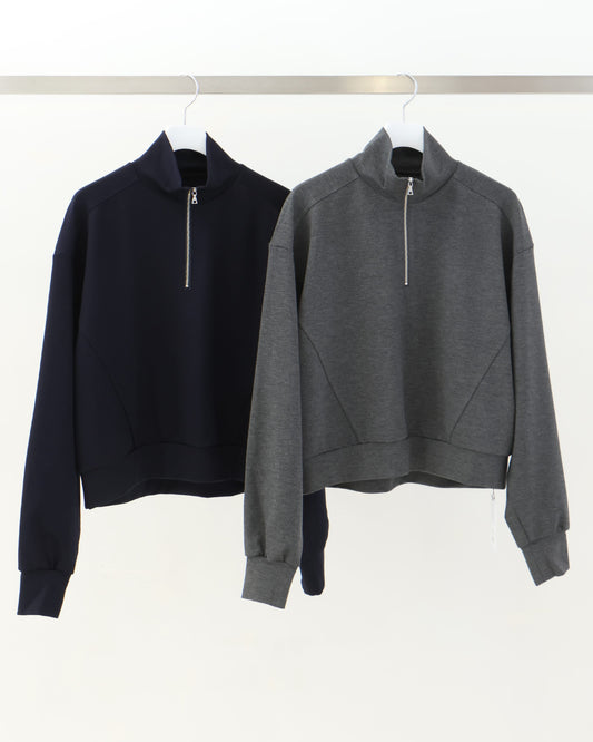 half zip pullover