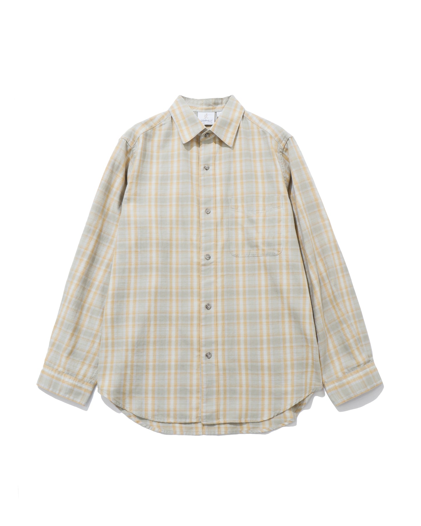 CHECKERED OMBER SHIRT