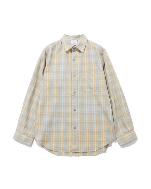 CHECKERED OMBER SHIRT