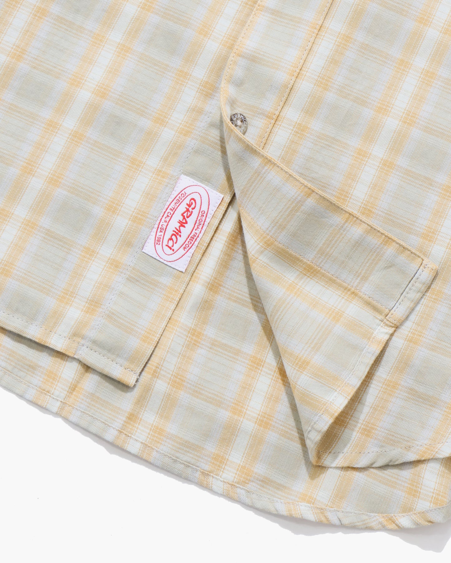 CHECKERED OMBER SHIRT