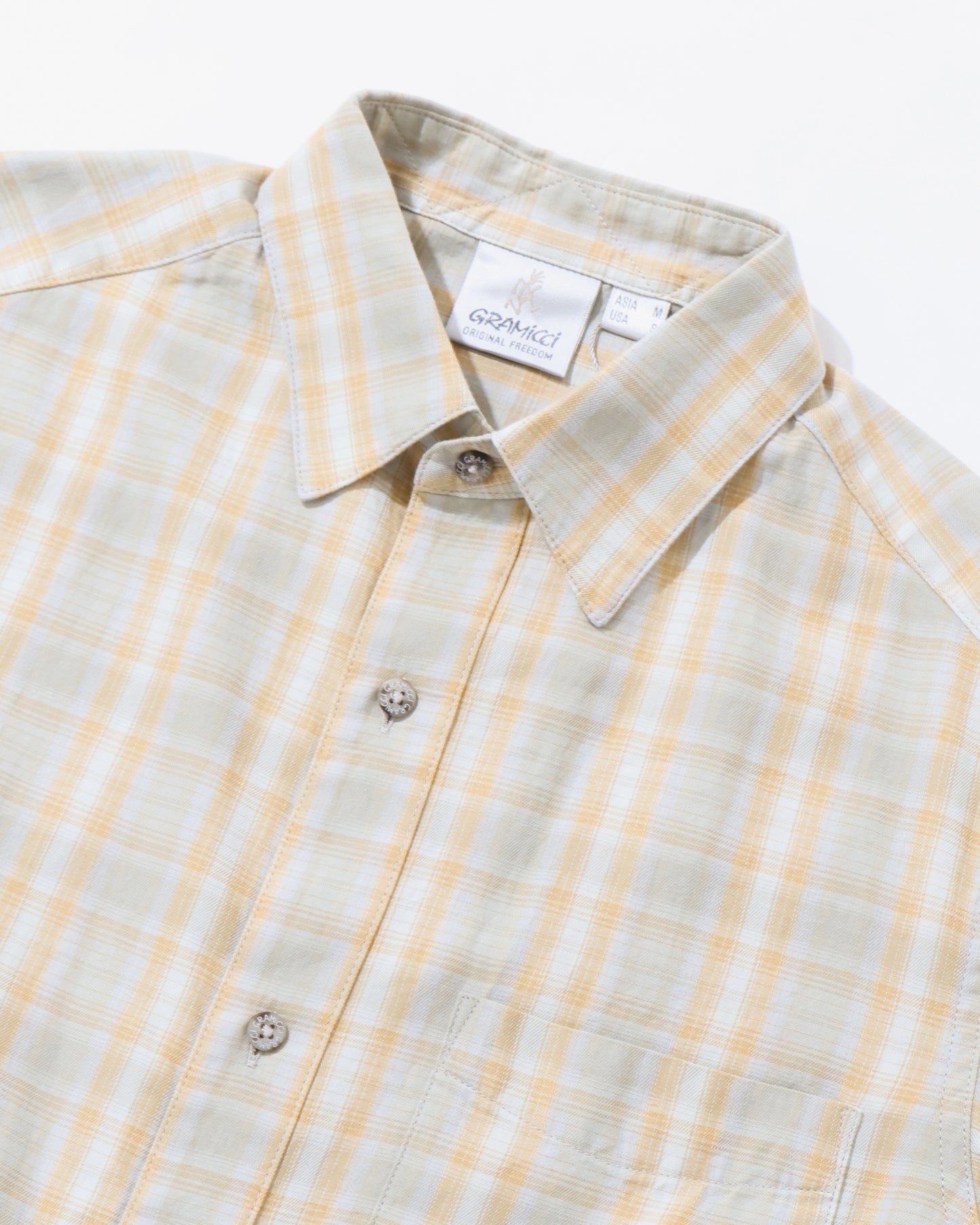 CHECKERED OMBER SHIRT