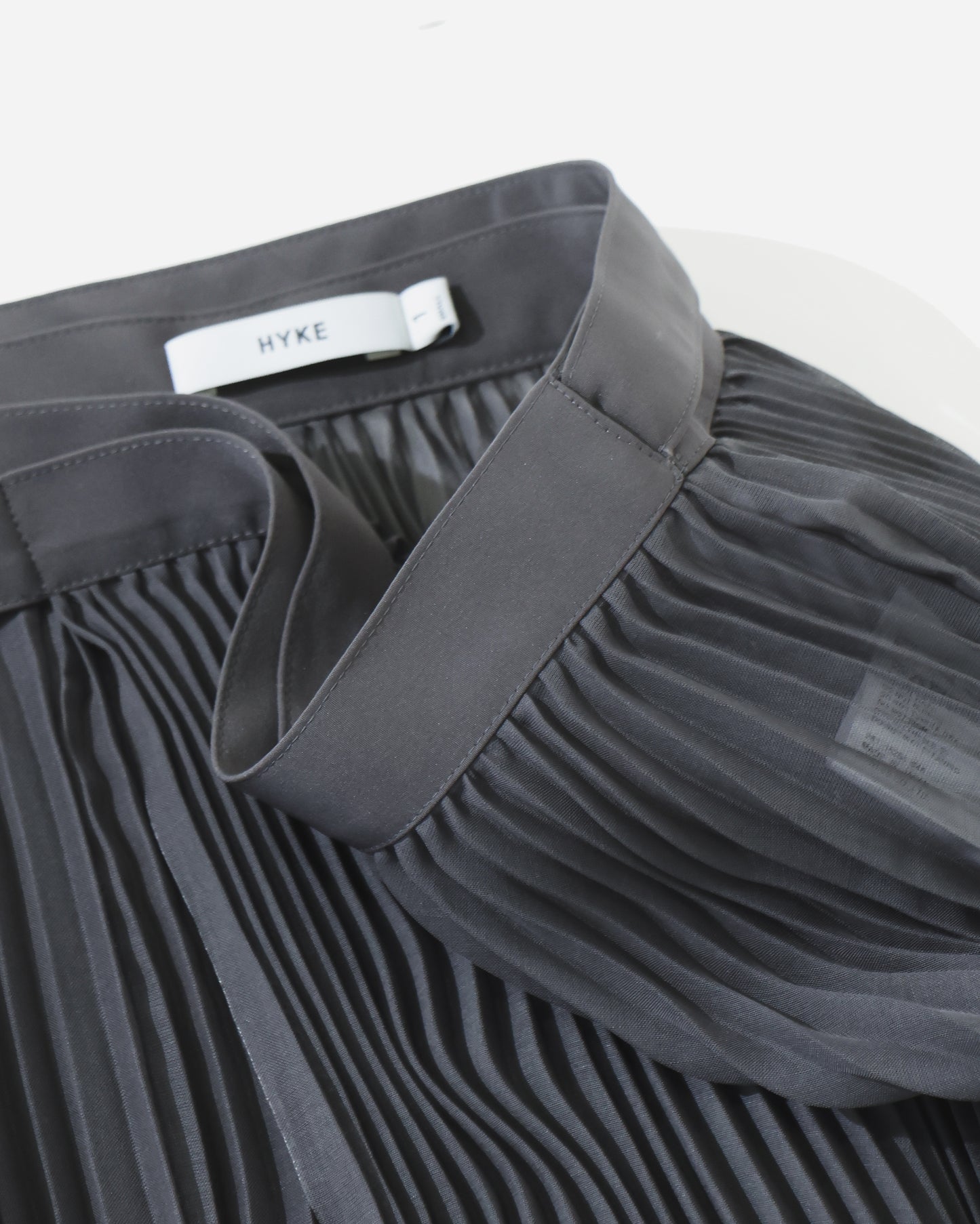 SHEER PLEATED WRAP DRESS 16254