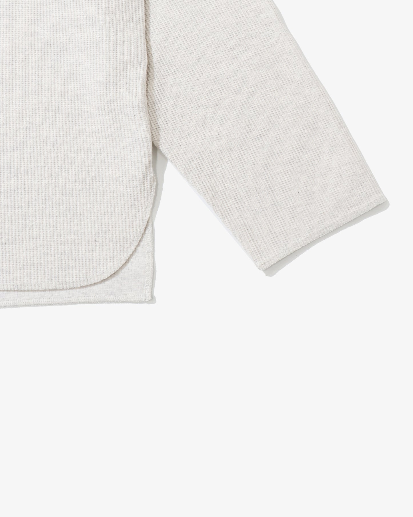 Rough&Smooth Thermal Over-neck L/S HeatherOatmeal