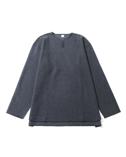 Rough&Smooth Thermal Over-neck L/S HeatherCharcoal