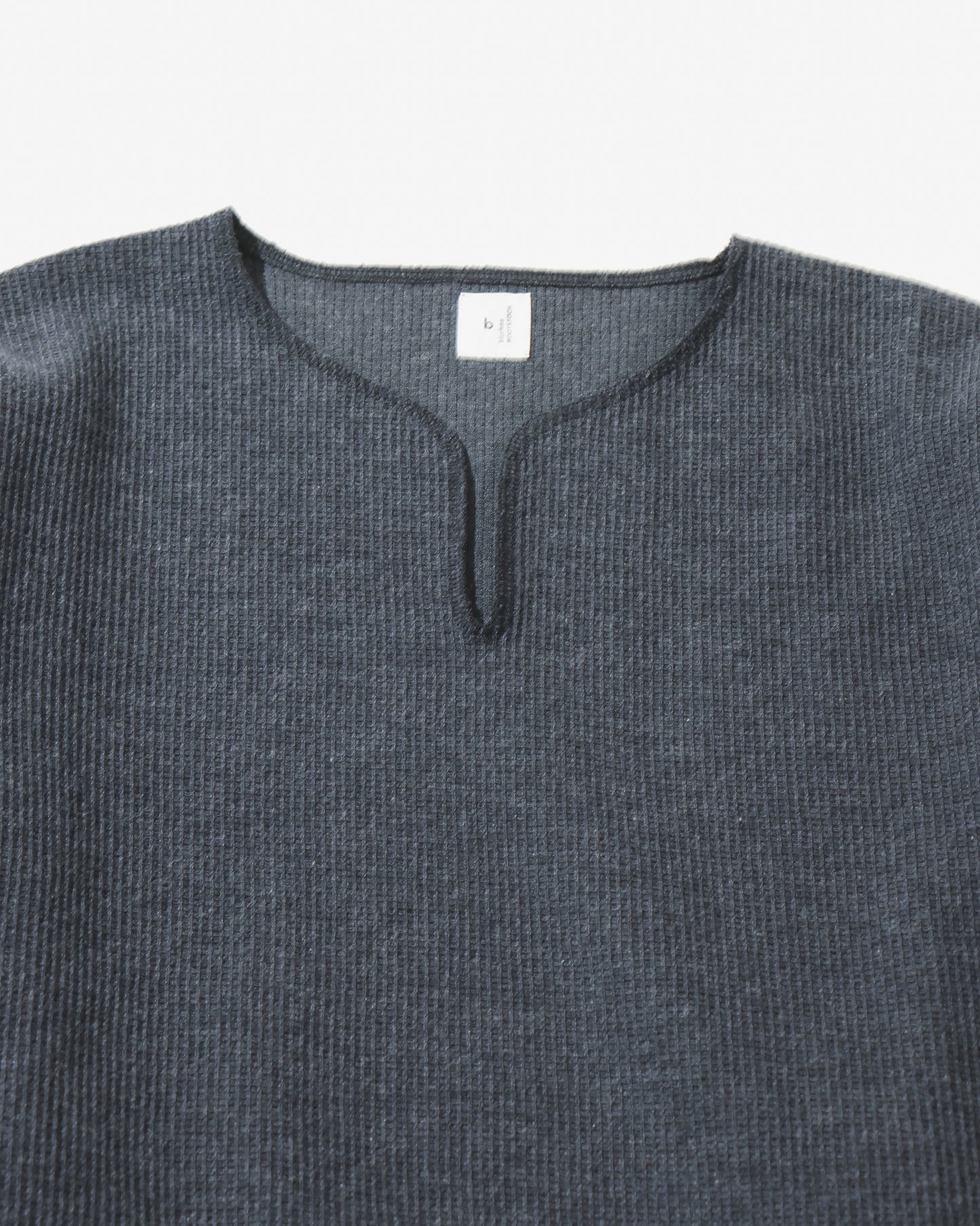 Rough&Smooth Thermal Over-neck L/S HeatherCharcoal