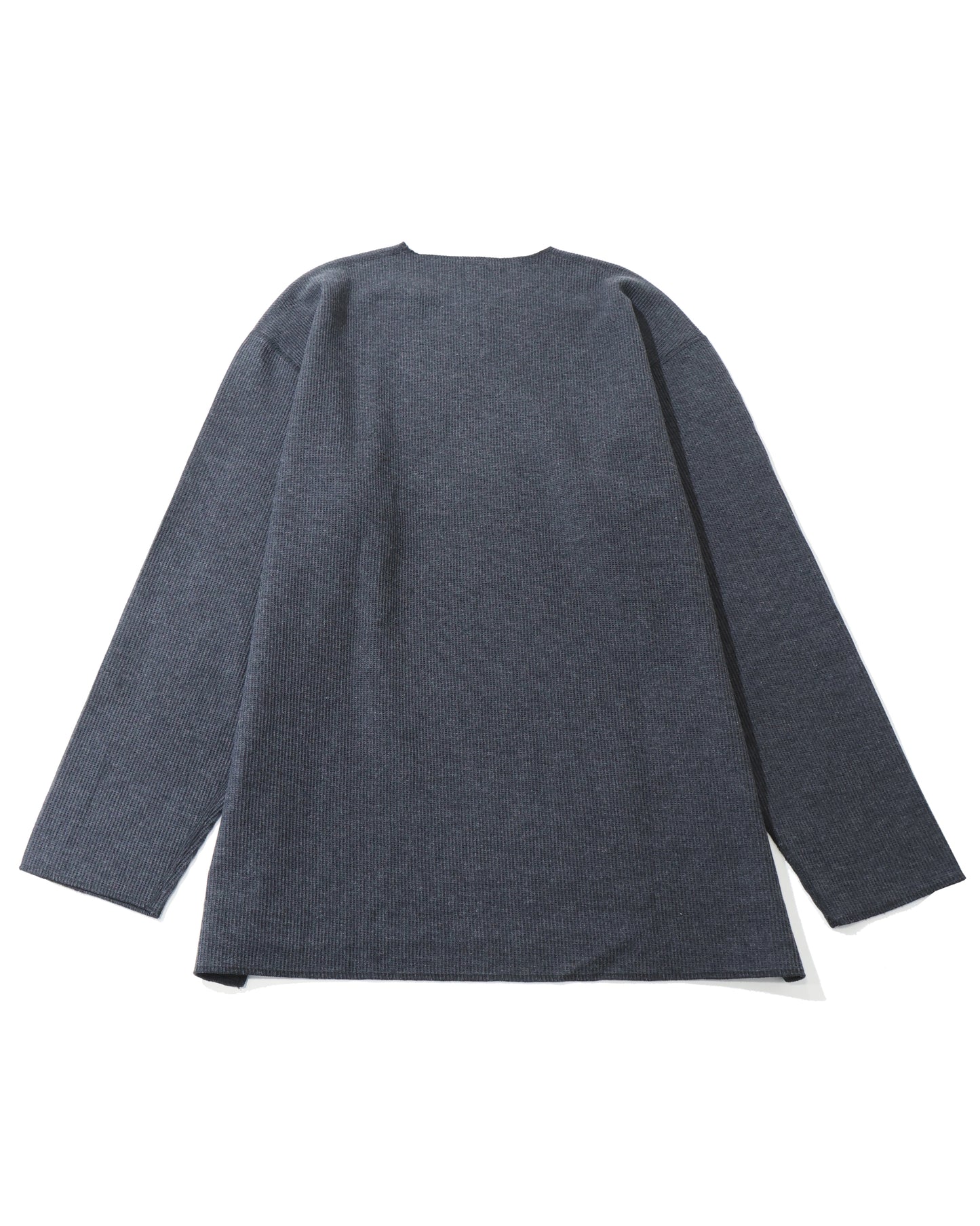 Rough&Smooth Thermal Over-neck L/S HeatherCharcoal
