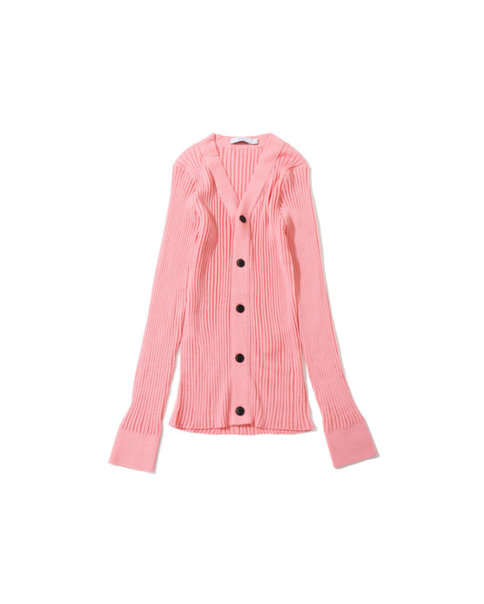 WIDE RIBBED CARDIGAN 11436