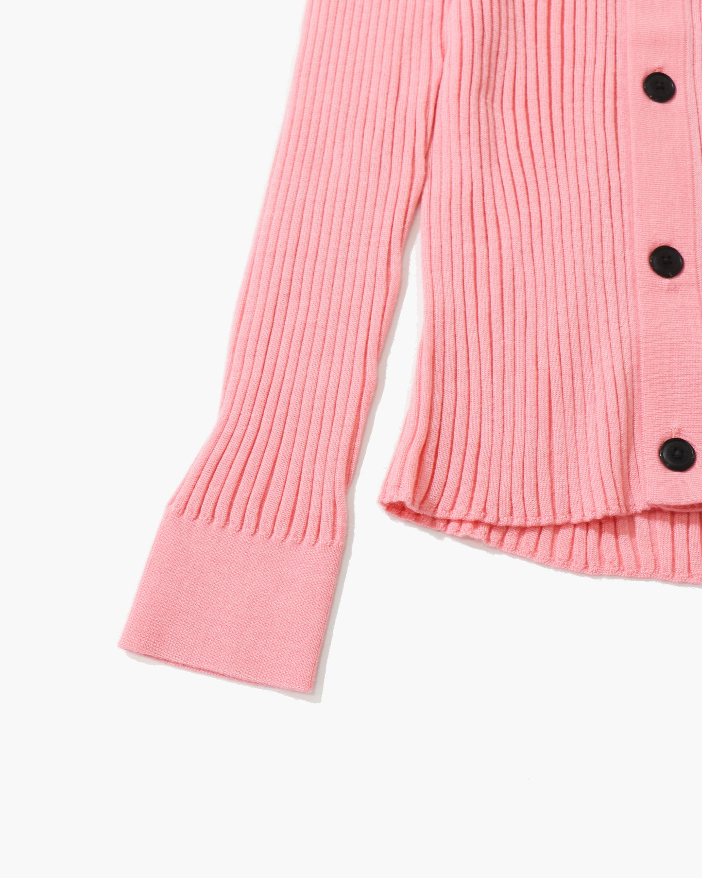 WIDE RIBBED CARDIGAN 11436
